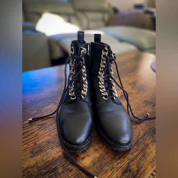 Rebecca Minkoff Janyi Chain Boots, size 7.5 - Picture 7 of 13